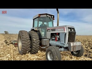 WHITE 195 Tractor Chisel Plowing