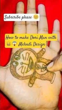 How to make a cute cartoon with mehndi😍😁😊#shorts #art #shortvideo