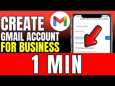 How To Create Gmail Account For Business (2026)