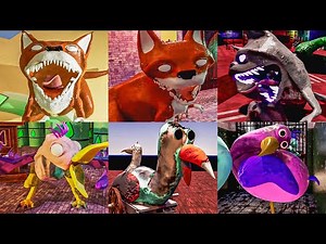 Garten of Banban 0-8 KITTYSAURUS & OPILA BIRD Behind The Camera