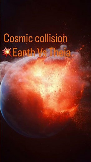Earth Vs Theia #space
