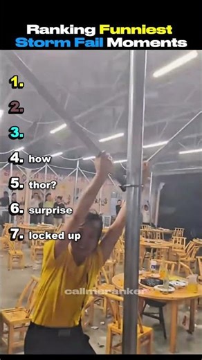 Ranking funniest Storm Fail Moments #shorts