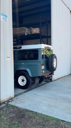 425HP GM LS3 Powered Custom Classic Land Rover Defender 110 by HIMALAYA 🇺🇸 #landrover