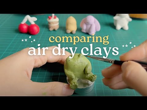 I tested 5 different air dry clay brands - which one is the best?