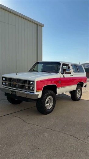 ‘84 Chevy Blazer #chevyblazer #chevy #blazer #cars #1980s