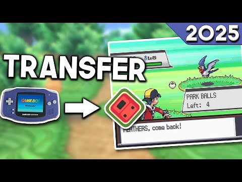 How to Transfer Pokémon from Gen3 to Gen4 using MelonDS Updated 2025