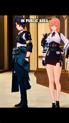 『ゼンゼロ』ZZZ Chara in Public vs Combat Area Part 2#zenlesszonezero#zzzero#shorts