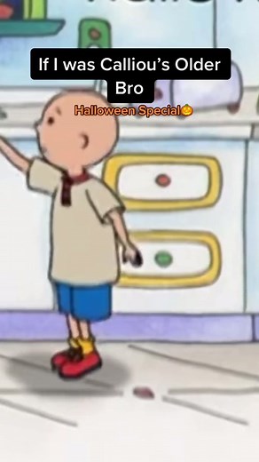 Halloween with caillou 😭🎃 #funny #caillou #halloween #comedy | halloween tiktoks