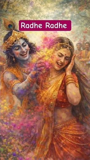 ♥️🎉Jogi ji dheere dheere # holi special #radhakrishna♥️♥️ #Radheshyam#shortsfeed #viral #ytshorts