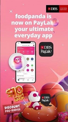 foodpanda is now on the DBS PayLah! app