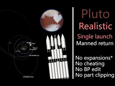 SFS 1.6.00.9 | Realistic Mode Pluto Return with NO EXPANSIONS*!!