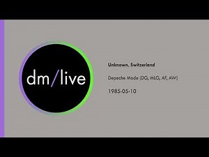 Depeche Mode Interview - 1985-05-10 Unknown, Switzerland