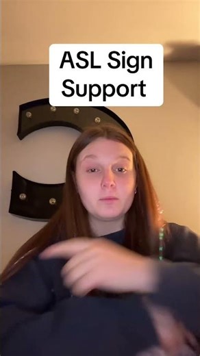 Learn How To Sign "Support" in ASL for Beginners | American Sign Language #shorts