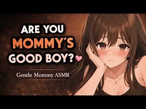 Are You Mommy’s Sweet Boy?~ 💕 [ASMR] [Good Boy Praise] [Kisses] [Rain][Sleep Aid] [1 Hour]