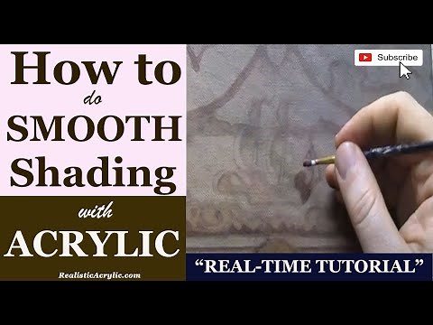 How to do Smooth Shading with Acrylic
