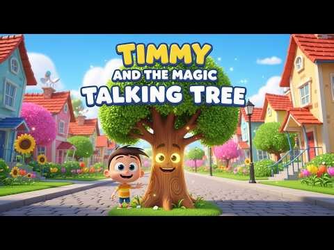 Timmy and the Magic Talking Tree 🌳✨ | English Kids Story | 3D Cartoon for Children