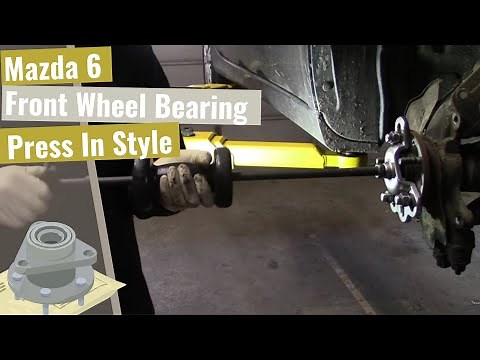 Mazda 6 Press In Front Wheel Bearing