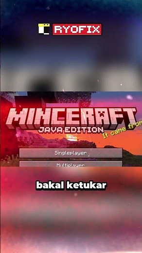 Minecraft Jadi MINCERAFT Gimana??✋ #minecraft #shorts