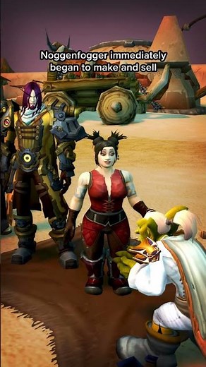 Meet Trade Prince Marin Noggenfogger, the potion mixer with the famous Elixir!
