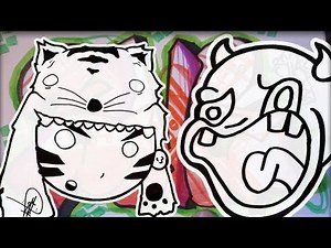 EveryonesArtist, Imaginary Places, Tazer, Slave, Etc Graffiti Sticker Print Update #15