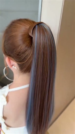 💕Ultra Long Straight Hair ✨💇‍♀️ Sleek Glass Hair Style🖤 Extra Long Silky Hair🔥