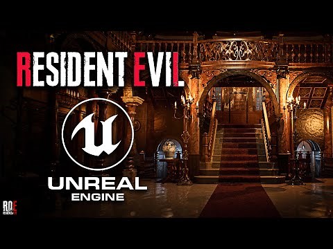 RESIDENT EVIL 1: REMAKE || UNREAL ENGINE 5 | Spencer Mansion Showcase (4K)