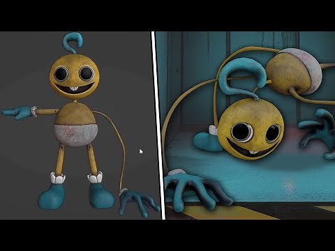 Project Playtime - Baby Long Legs Character (Behind The Scenes)
