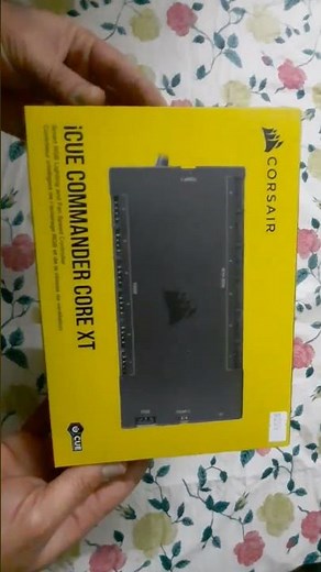 Unboxing Corsair iCue Commander Core XT