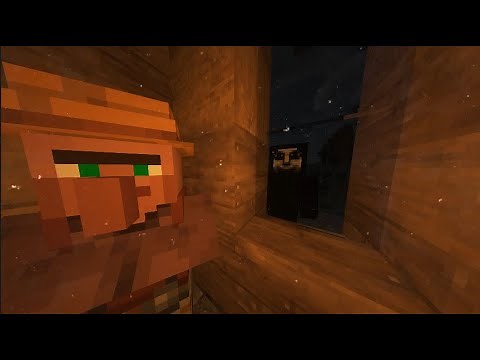 If He Knocks... Don't Open The Door (Minecraft The Knocker Horror Mod)