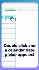 NEW Excel Feature Date Picker