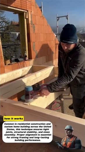 Timber Framing with a Rubber Mallet – Precision Wood Beam Assembly