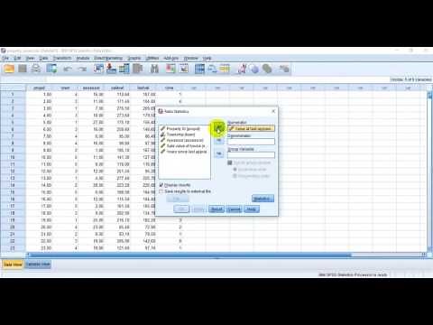 Ratio Statistics in SPSS