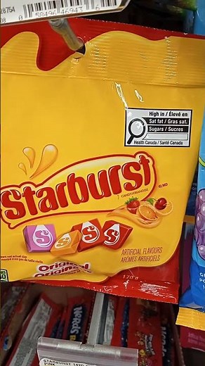Starburst original #candy fruit flavour