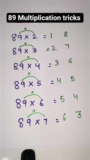 multiplication tricks& fraction tricks #fraction #multiplication #shortsfeed #virashorts #mathshorts