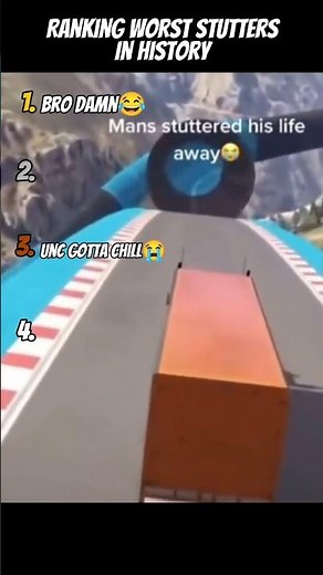 Ranking the FUNNIEST Stutters in Internet History #Shorts