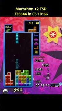 TGM4: Marathon +2 TSD 335644 in 05'10"66 #tgm_series #tgm4 #tetris #gaming