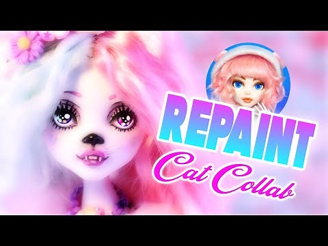 Kat Fea 🐱 Cat collab with Dollighful | Divus Doll RePaint!