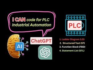 Use ChatGPT for Coding PLC LD ST FBD STL Language | AI replacing Traditional PLC Programming