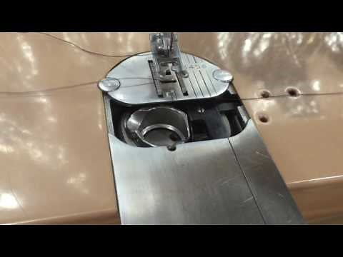 Singer 401a threading and bobbin
