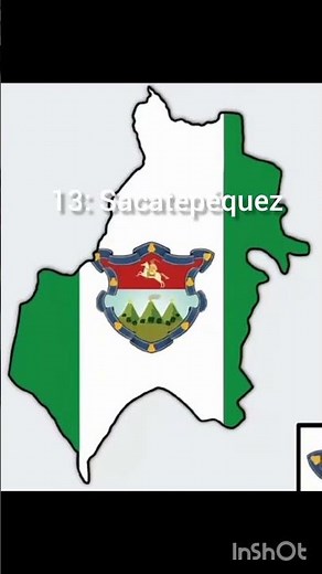 los 22 Departamentos de Guatemala 🇬🇹 #geografia #guatemala