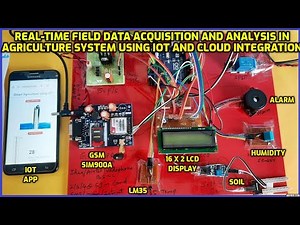 Real-Time Field Data Acquisition and Analysis in Agriculture System Using IoT and Cloud Integration
