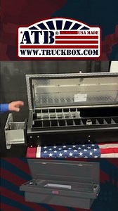 American Truckboxes (ATB) Low Profile Side Box | Secure, Durable, USA-Made Truck Storage