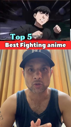5 top fighting anime #boxing #combatsports #motivation #motivational
