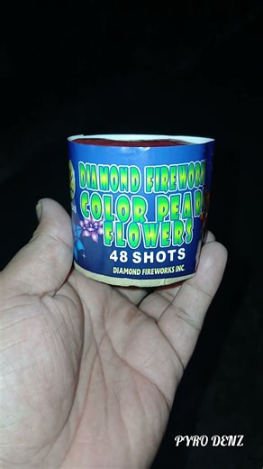 DIAMOND FIREWORKS | COLOR PEARL FLOWERS 48 SHOTS #diwali #pyrotechnica #happynewyear