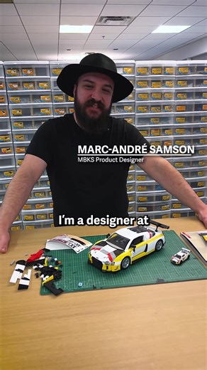 Behind the Bricks: Designing the Audi R8 LMS Model