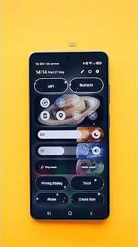 Samsung Quick Settings - Customisation