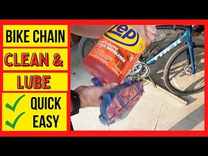 How to Painlessly Clean & Lube your Road Bike Chain in Just Minutes!