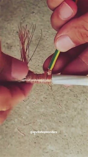Fast and simple wire connection#wireconnection#wirejoint#wirework#electricalwork#quickfix#easyway