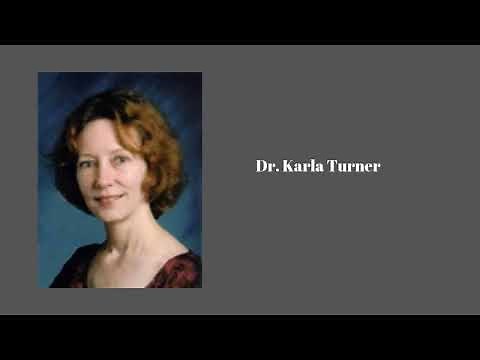 Dr Karla Turner's Final Lecture May 7, 1995