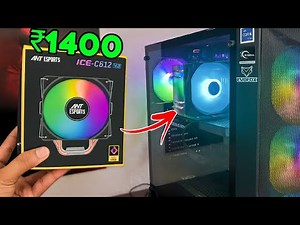 Ant eSports ICE 612 V2 CPU Cooler Full Review| Using in My i5 12400f